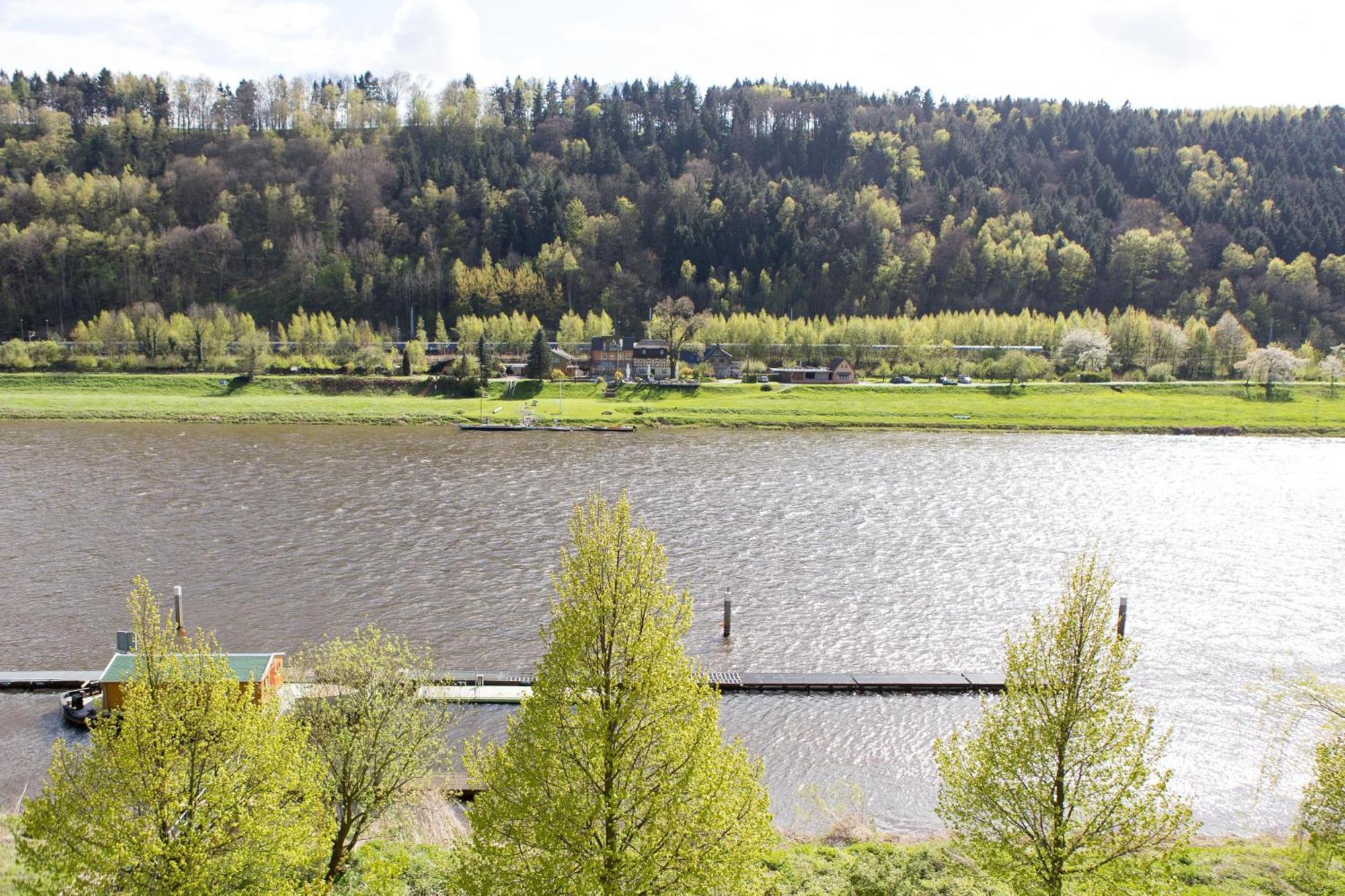 Villa Elbufer Bad Schandau Eksteriør bilde