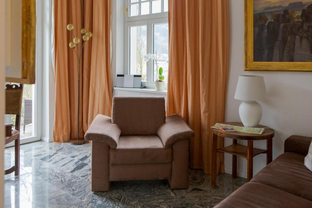 Villa Elbufer Bad Schandau Eksteriør bilde