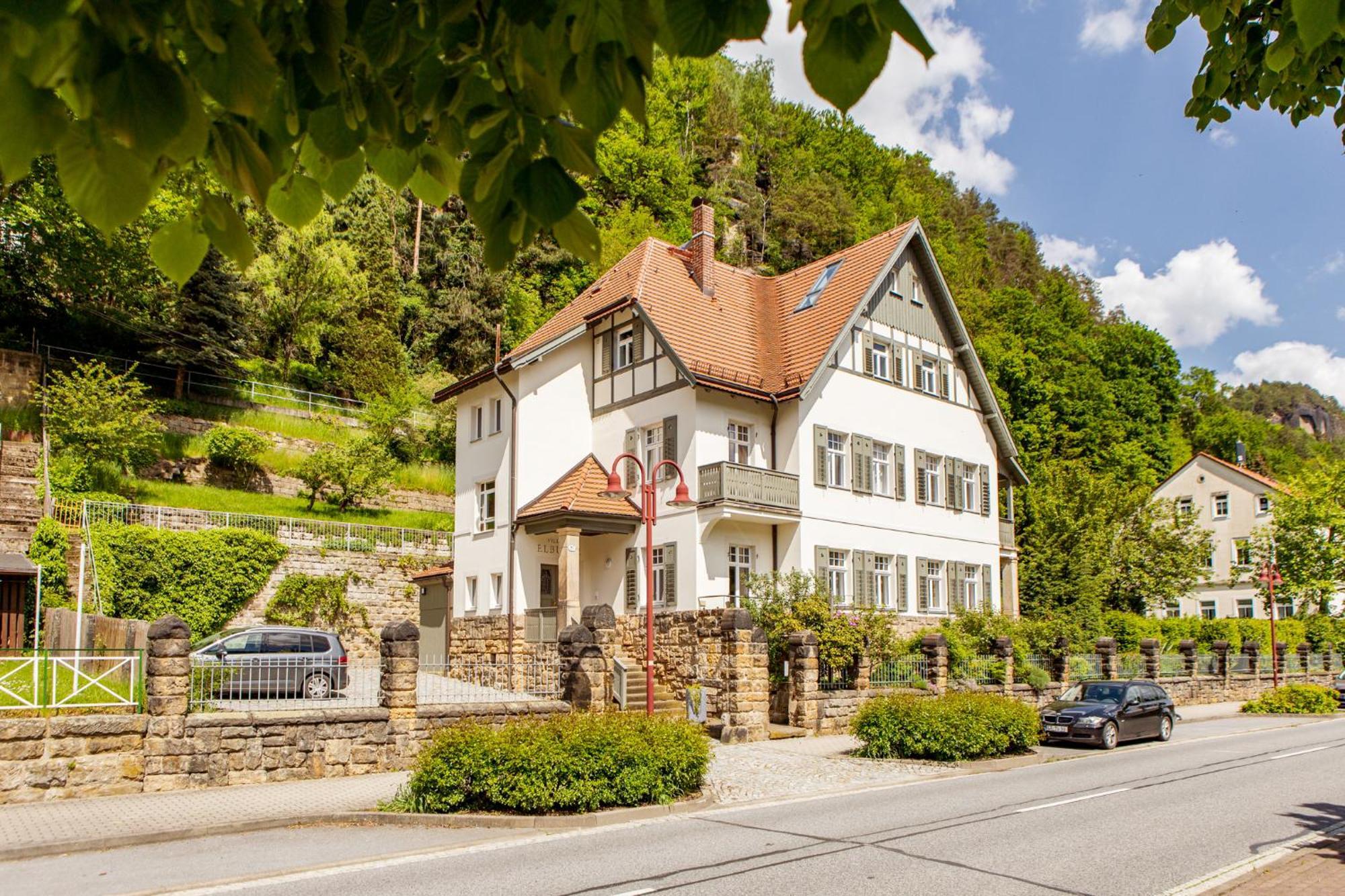 Villa Elbufer Bad Schandau Eksteriør bilde